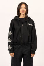 Buzo Flower Zip Hood