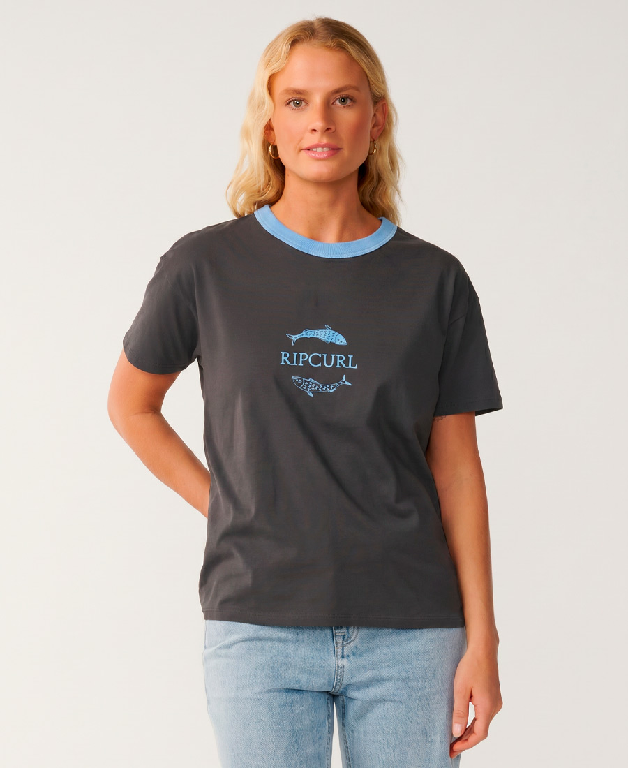 3377-Q2-1 REMERA RIP CURL ANIMALS - Imagen 1
